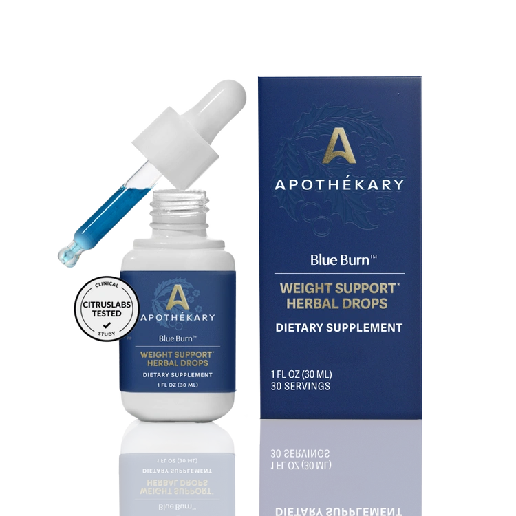 Metabolic Support Herbal Drops-Blue Burn