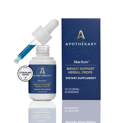 Metabolic Support Herbal Drops-Blue Burn