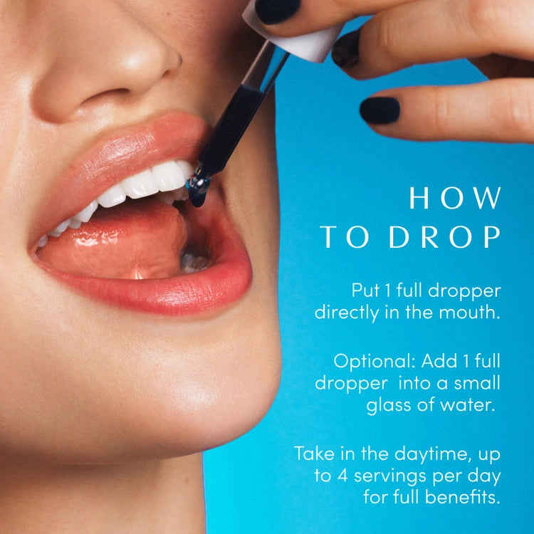 Metabolic Support Herbal Drops-Blue Burn